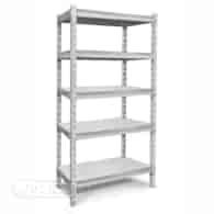 REGAL MAGAZYNOWY Z POLKAMI Z PLYTY LAMINOWANEJ 1200 X 2005 X 800 [MM]