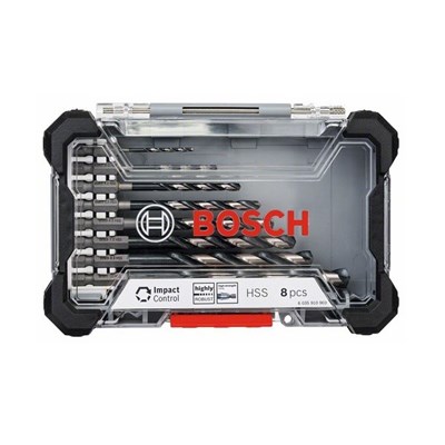 WIERTLA ZESTAW FI  2,00-10,00MM 8PC HSS  IMPACT CONTROL