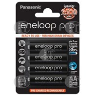 AKUMULATORKI R6 AA 2500MAH PANASONIC ENELOOP PRO  (OP.=4 SZT.)