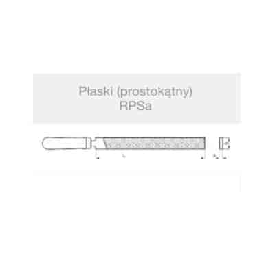 PILNIK SLUSARSKI RPSA 100/2 PLASKI  EL-CUT