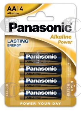 BATERIA ALKALICZNA AA LR6 1,5V PANASONIC POWER (OP=4 SZT.)