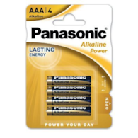 BATERIA ALKALICZNA AAA / LR03 1.5V PANASONIC POWER (OP=4SZT)