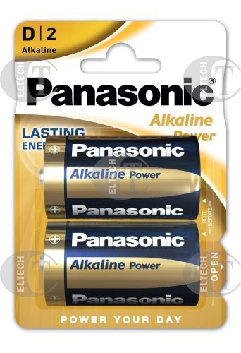 BATERIA ALKALICZNA D/LR20 PANASONIC POWER (OP=2 SZT.)