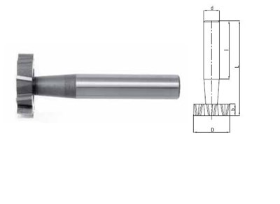 FREZ TRZPIENIOWY KSZTALTOWY FI 10,5   3/50 Z6 HA6 HSS