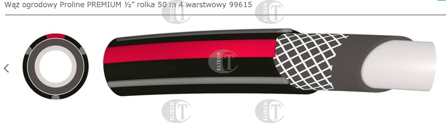 WAZ OGRODOWY 4 WARSTWOWY 1/2  50M ROLKA, PREMIUM, PROLINE