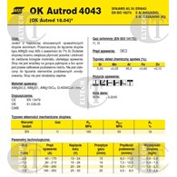 DRUT FI 1.20/1000 ALSI5 OK AUTROD 4043