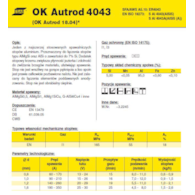 DRUT FI 1.20/1000 ALSI5 OK AUTROD 4043 /OP. 7kg/