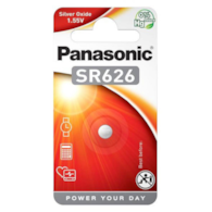 BATERIA SREBROWA MINI  377 / SR626SW 1,55V PANASONIC (OP=1SZT)