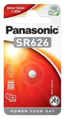 BATERIA SREBROWA MINI  377 / SR626SW 1,55V PANASONIC (OP=1SZT)