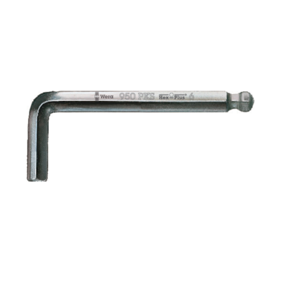 KLUCZ IMBUS. 6.0 KROTKIE Z KULKA 950 PKS   WERA