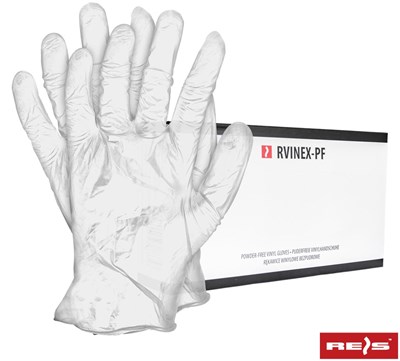 REKAWICE WINYLOWE RVINEX-PF T ROZM. S (OP. 100SZT.)