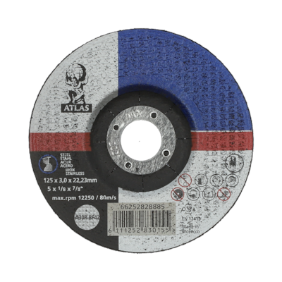 TARCZA T42 125/3,0/22,2 A24R-BF  ATLAS