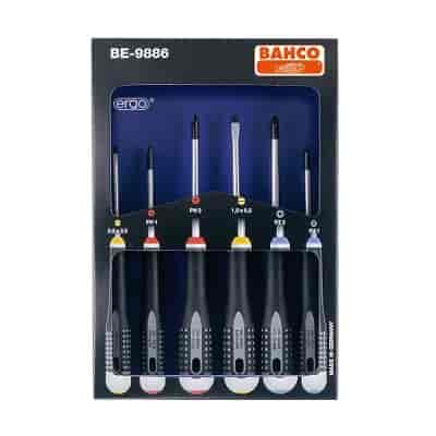 WKRETAKI BE-9886   6PC   BAHCO