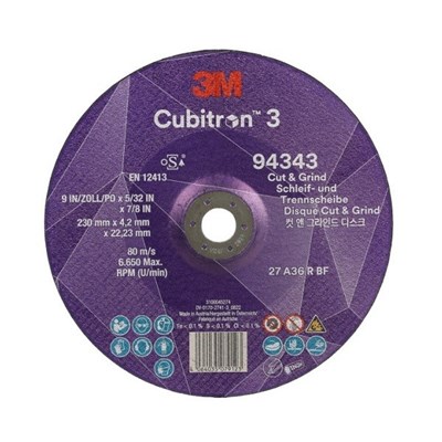 TARCZA T27 125/7,0/22 CUBITRON™3  3M