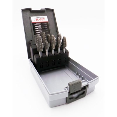 ZESTAW PILNIKOW OBROTOWYCH FI 12,7/ 10SZT.  EL-CUT