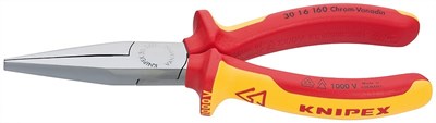 SZCZYPCE PLASKIE 160 1000V KNIPEX