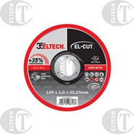 TARCZA T41 125/1,0/22 METAL/INOX 35LAT EL-CUT