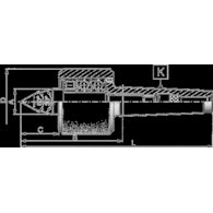 KIEL TOKARSKI OBROTOWY 8814NC-4/I