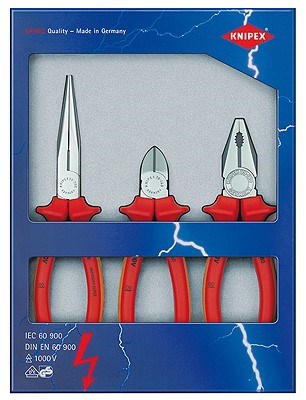 SZCZYPCE ZESTAW 3 PC 1000 V   KNIPEX