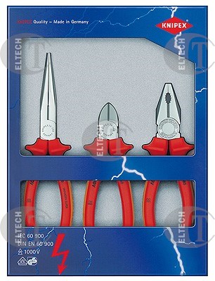 SZCZYPCE ZESTAW 3 PC 1000 V   KNIPEX