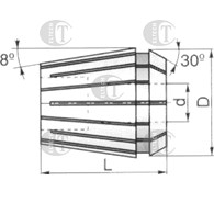 TULEJKA ER40 FI 25 - 24 DIN6499