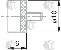 KONCOWKA POMIAROWA DO CZUJNIKA ZEG. D.10/LG.6M