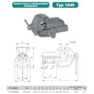 IMADLO 1240-250 STALE WZMOCN.