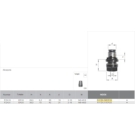 ADAPTER FZA19/ER16
