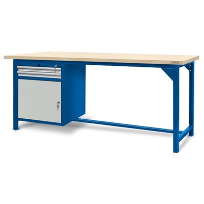 STOL WARSZTATOWY 2100*750 S11x1  BLAT SKLEJKA