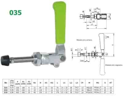 DOCISK PCHAJACO-CIAGNACY NR 035 RAIS