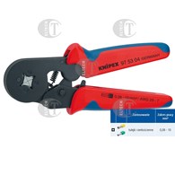 SZCZYPCE DO KONEKT.TULEJKI 0,08-10,0 MM2  KNIPEX