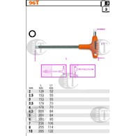 KLUCZ TRZP. Z REKOJESCIA  2.5MM   BETA