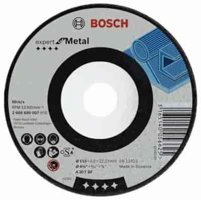 TARCZA T27 125/6,0/22 A30T-BF-80 STAL BOSCH