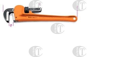 KLUCZ DO RUR 450MM   BETA