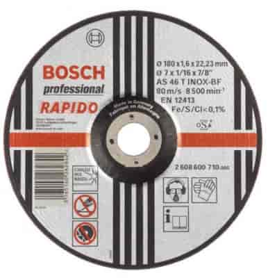 TARCZA T42 180/1,6/22 ST.INOX