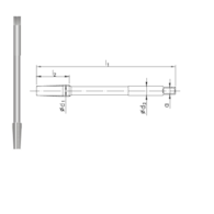 GWINTOWNIK M 6X0,75 NGMF (6H) HSS