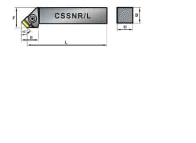 NOZ TOK SKL.CSSNR 2525-M12L
