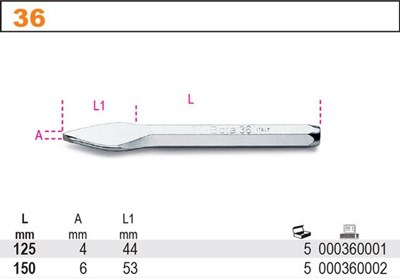 WYCINAK SLUSARSKI 150MM
