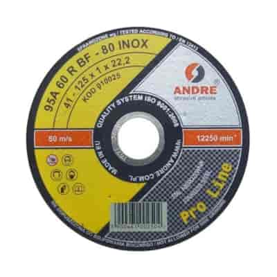 TARCZA T41 125/1,0/22 INOX AA.