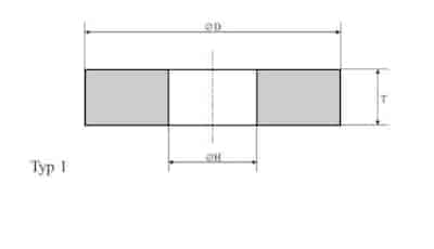 TARCZA T1-A- 150/20/20 99A150P BPE BIALA