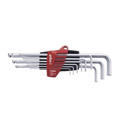 ZESTAW KLUCZY IMBUS Z KULKA 1,5-10MM (9 szt)