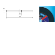 TARCZA T41 230/2,0/22,23 A30S-BF ATLAS