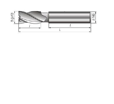 FREZ TRZPIENIOWY NFPA FI 10,0  45/95 Z4 HA10 HSS