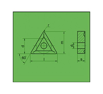 PLYTKA TCMT 16T304 NSU AC630M