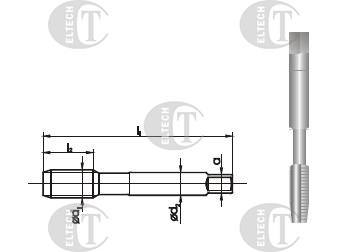 GWINTOWNIK M15x1,5 NGMM/1 DIN-2181D (6H) HSS