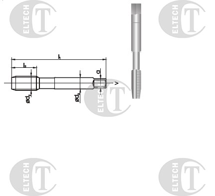 GWINTOWNIK M24x1 NGMM/1 DIN-2181D (6H) HSS