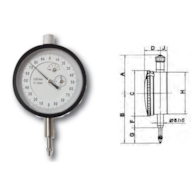 CZUJNIK ZEGAROWY 1/0.001 (NW)