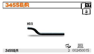 OSTRZE GRATOWNIKA 345 SB/R