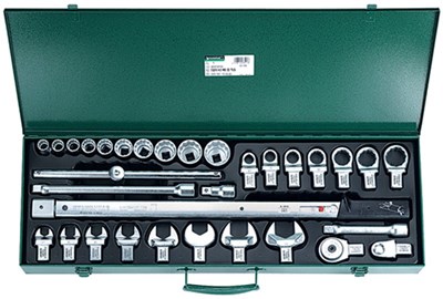 KLUCZ DYNAM.Z NASADK. / ZESTAW 32 CZ./ 730R/40 32 TLG STAHLWILLE