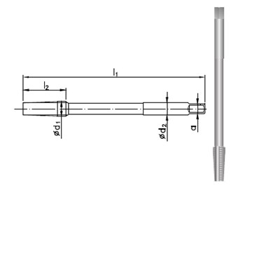 GWINTOWNIK G  1/8  NGRF HSS